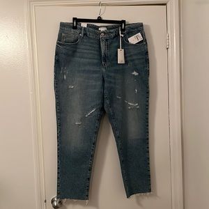 Good American jeans, size 14/ waist 32, indigo blue